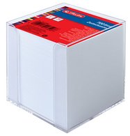 herlitz Boîtier pour bloc-notes, en plastique, 90 x 90 mm