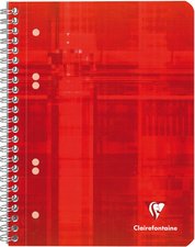 Clairefontaine Cahier spiralé, A5, quadrillé 5x5, 160 pages