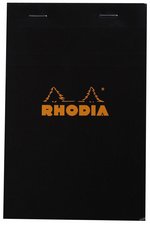 RHODIA Bloc agrafé No.14, 110 x 170 mm, quadrillé 5x5 orange