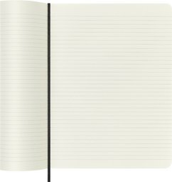 MOLESKINE Carnet souple, XL, uni, noir