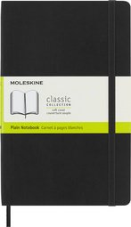 MOLESKINE Carnet souple, P/A6, uni, noir