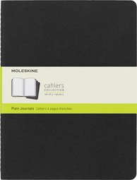MOLESKINE Cahier, XL, ligné, carton, noir