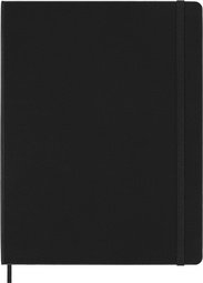 MOLESKINE Carnet rigide, XL, quadrillé, noir