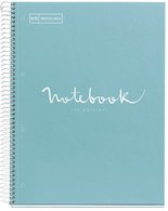 MIQUELRIUS Cahier à spirale "Notebook EMOTIONS", A4, rouge