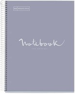 MIQUELRIUS Cahier à spirale "Notebook EMOTIONS", A4, rouge