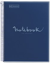 MIQUELRIUS Cahier à spirale "Notebook EMOTIONS", A4, bleu