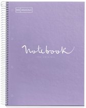 MIQUELRIUS Cahier à spirale "Notebook EMOTIONS", A4, marine