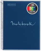 MIQUELRIUS Cahier à spirale "Notebook EMOTIONS", A5, rose
