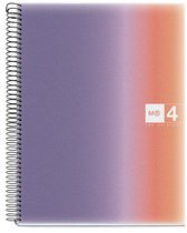 MIQUELRIUS Cahier à spirale "Notebook AURORA", A4, Iceland