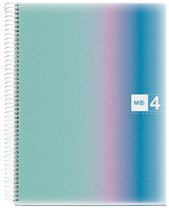 MIQUELRIUS Cahier à spirale "Notebook AURORA", A4, West Bay