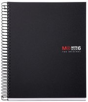 MIQUELRIUS Cahier à spirale "Notebook THE ORIGINAL", A4,noir