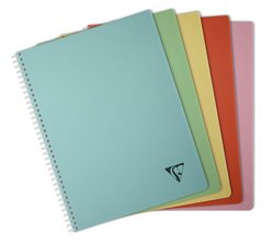 Clairefontaine Cahier reliure intégrale LINICOLOR, A4, rose