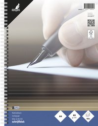 kangaro Cahier à spirale, A4, ligné, 200 pages