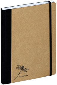 PAGNA Carnet "Pur", A4, quadrillé, naturel