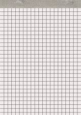 CONQUERANT SEPT Bloc-notes, quadrillé, sans couverture, A4