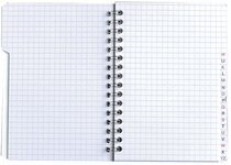 Oxford Cahier répertoire, reliure intégrale, A4
