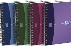 Oxford Office Carnet reliure spirale, 90 x 140 mm, quadrillé