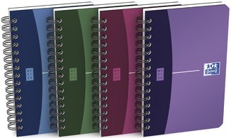 Oxford Office Carnet reliure spirale, 90 x 140 mm, quadrillé