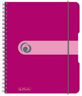herlitz Cahier à spirales easy orga to go, A5, noir
