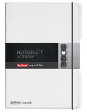 herlitz Carnet de notes my.book flex, A5, PP, noir
