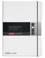 herlitz Carnet de notes my.book flex, A6, PP, bleu