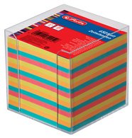 herlitz Boîtier pour bloc-notes, en plastique, transparent