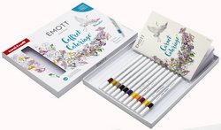 uni-ball Feutre EMOTT, étui carton de 16 pièces