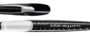 herlitz Stylo plume my.pen, plume: M, blanc / noir