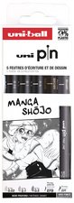 uni-ball Feutre technique PIN "Manga Shojo" PF, set de 5