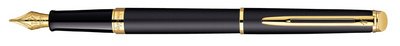 WATERMAN Stylo plume Hémisphère, Laque Noire G.T.