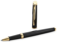 WATERMAN Stylo roller Hémisphère, vernis C.C., noir
