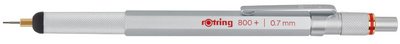 rotring Stylo à pointe fine et stylet 800+, 0,5 mm, noir