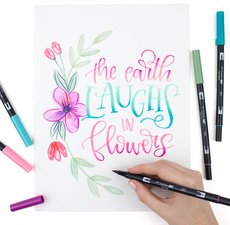 Tombow Feutre double pointe "ABT DUAL BRUSH PEN", boîte 108