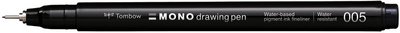 Tombow Feutre fin MONO drawing pen, largeur de tracé 005