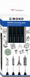 Tombow Feutre fin MONO drawing pen "Bold Set", set de 4