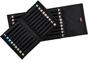 transotype Portefeuille "senseBag", pour 36 stylos, naturel