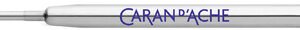 CARAN D'ACHE Recharge pour stylo roller, M, noir