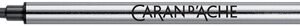 CARAN D'ACHE Recharge pour stylo roller, F, noir