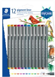 STAEDTLER Feutre à pigment Design Journey, blister de 12