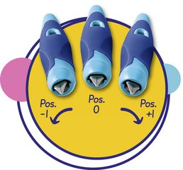 STABILO Stylo plume EASYbirdy 3D Wildlife L, rose, A