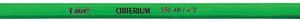 BiC Crayon Criterium 550, degré de dureté: 5B, hexagonal