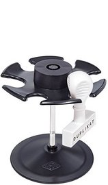 WEDO Porte-timbres, pour 6 timbres, rond, noir