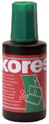 Kores Encre pour tampon encreur, contenu: 27 ml, rouge