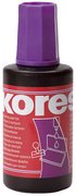 Kores Encre pour tampon encreur, contenu: 27 ml, violet