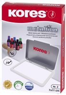 Kores tampon encreur "STAMPO", (L)110 x (P)70 mm, noir
