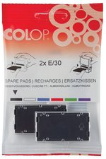 COLOP Cassette d'encrage de rechange E/20, rouge, 2 pièces