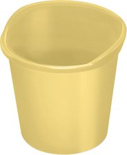 helit Corbeille à papier "the joy", PP, 13 litres, jaune