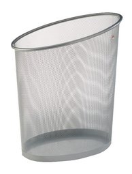 ALBA Corbeille à papier "MESHCORB", fil d'acier, 18 L, prune