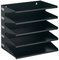 DURABLE Station de tri Business, 5 compartiments, noir