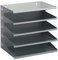 DURABLE Station de tri Business, 5 compartiments, gris
